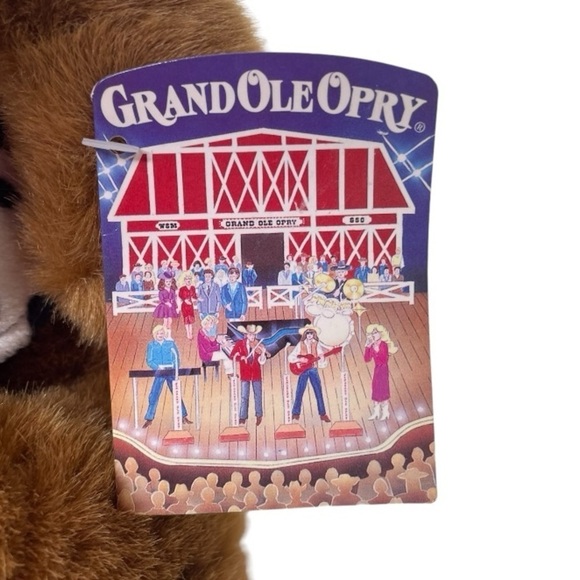 NWT Vintage 1995 Grand Ole Opry Hooch Bear Plush - Picture 6 of 11